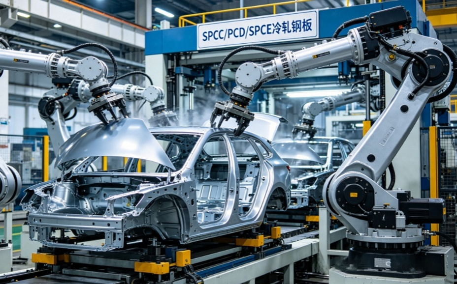 Materialabschnitt (十): Anwendung der kohlenstoffarmen Stahlserien SPCC, SPCD, SPCE und Gussserien aus Kohlenstoffstahl HT150, HT250 usw 